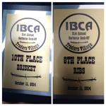 IBCA Awards for Ribs and Brisket.